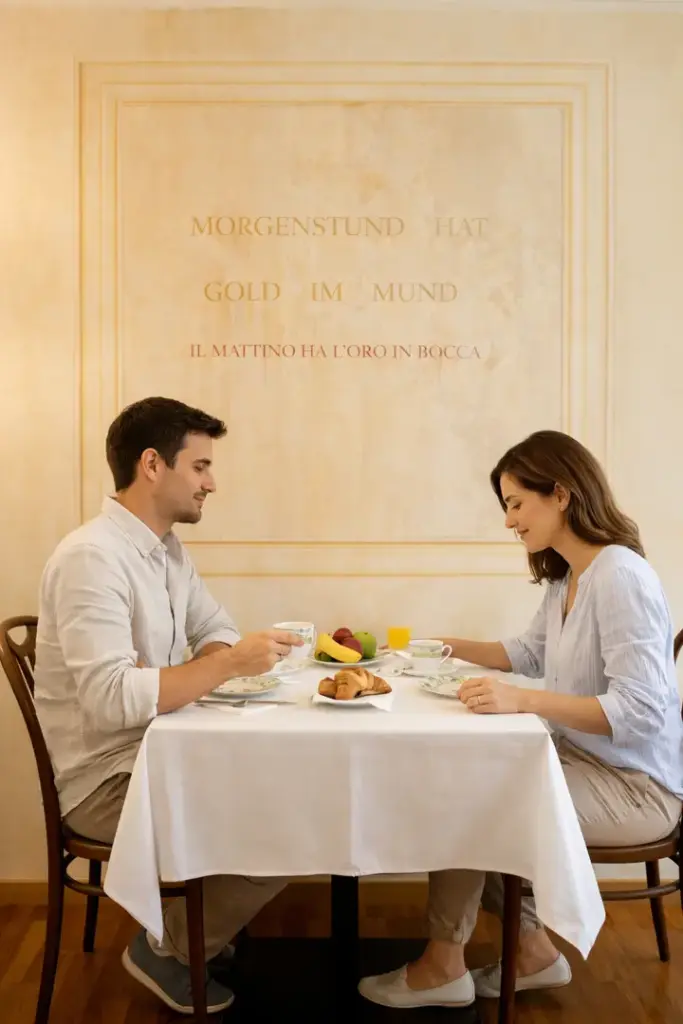 Colazione accogliente al B&B Casa di Paola