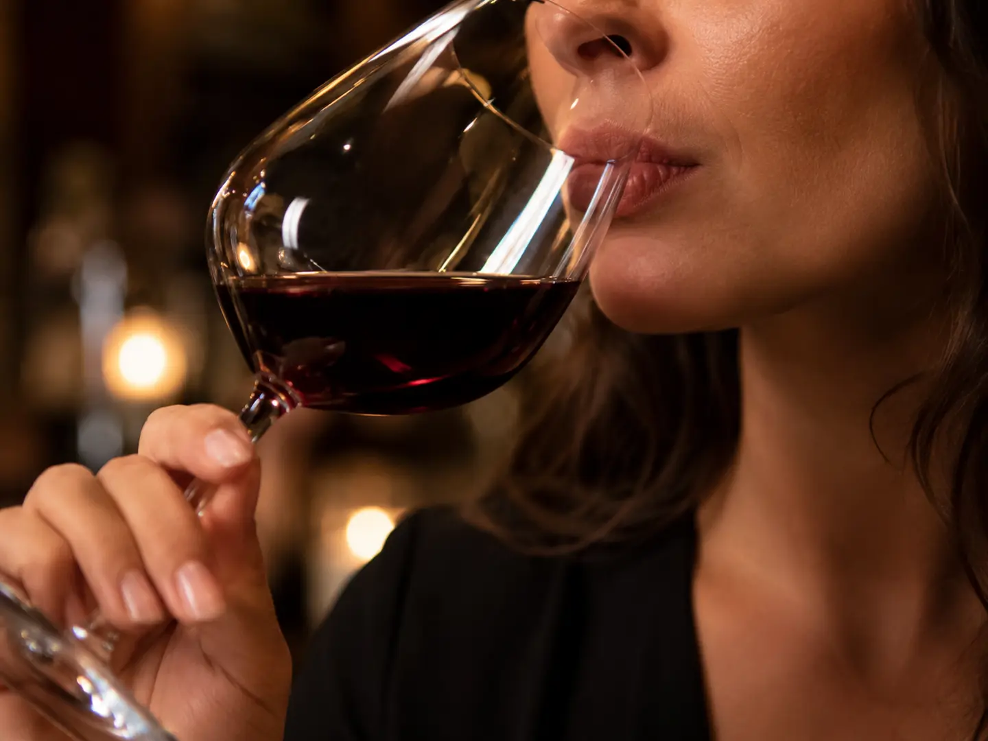 Degustazione di vino rosso al B&B