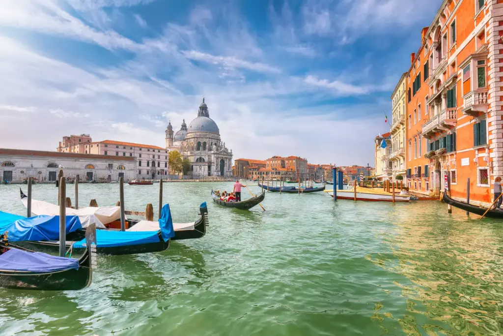Gondole sul Canal Grande, Venezia